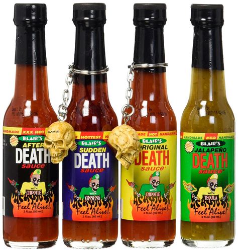 death sauce hot sauce.